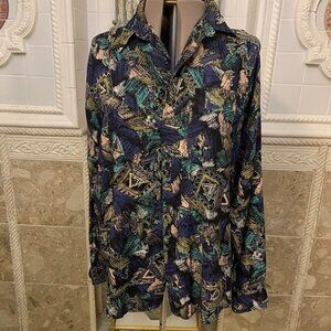 Bon Homme. Size XL. Vintage Men's Aloha Hawaiian Shirt. USA. B96.